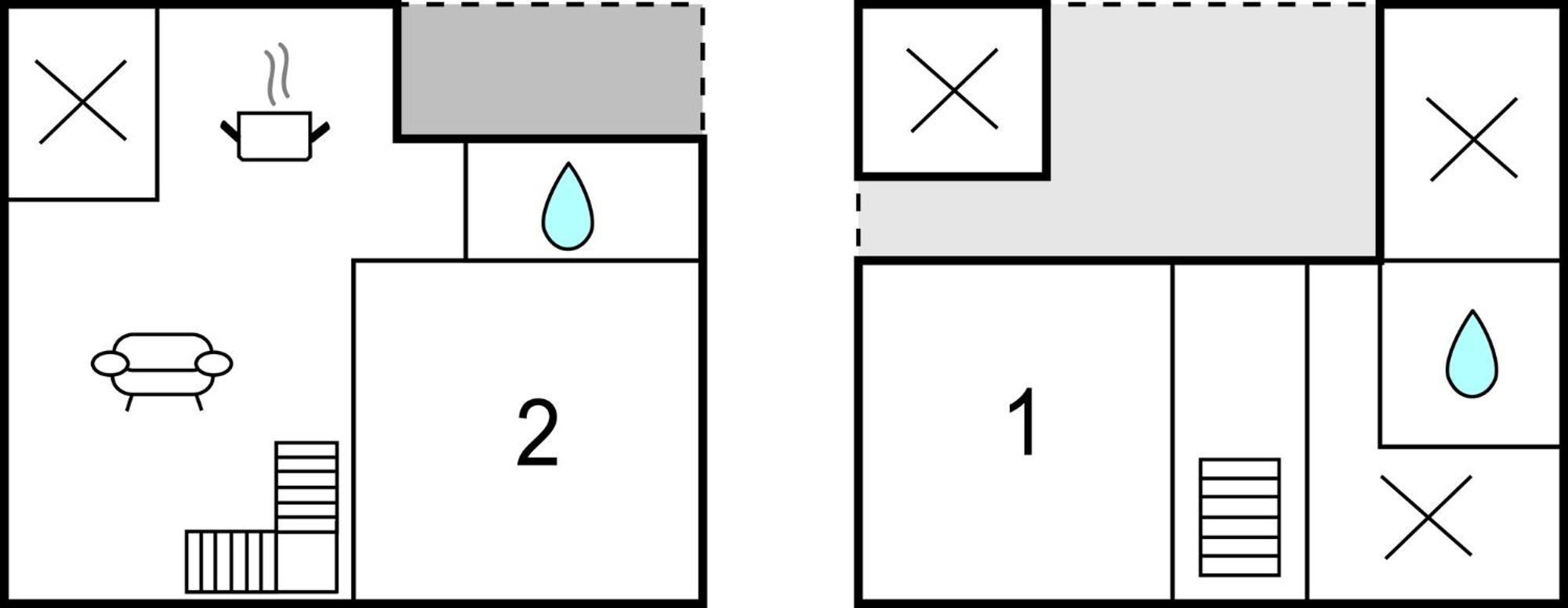 2 Bedroom Cozy Home In 그라잘레마 외부 사진